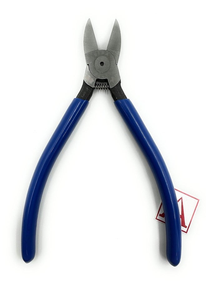 أون قاطعة أسلاك بلاستيكية من Aone بطول 150 مم، مقاس 6 بوصات، متعددة الاستخدامات لقص الأسلاك والبلاستيك، وصنع المجوهرات وإصلاحها، وصناعة الساعات، والتطريز بالخرز، وصنع النماذج، والحرف اليدوية (قد يختلف لون المقبض المطاطي). - Image 1